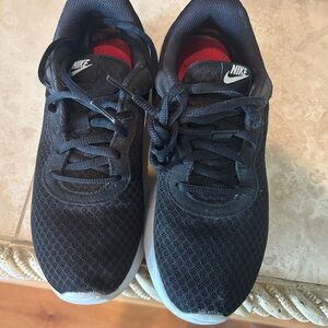 Nike Black and Red Running Shoes